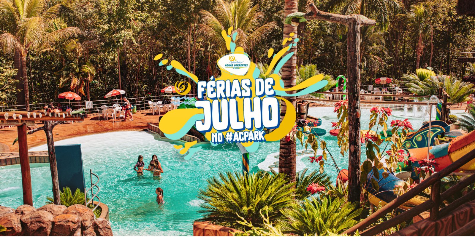 Férias de Julho no Águas Correntes Park